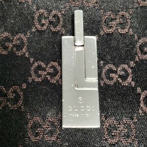 GUCCI Sterling Silver Pendant Authentic